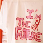 i'm the future - παιδικό t-shirt ροζ/κόκκινο